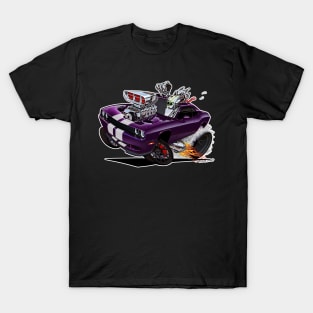 Challenger HELLCAT Plum Crazy Purple T-Shirt